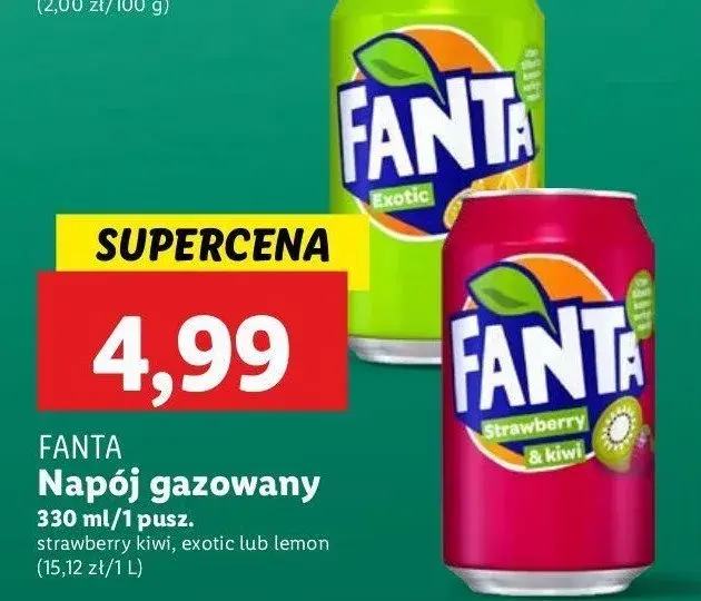 Gdzie kupić Fanta Exotic? Sprawdź najlepsze oferty i ceny